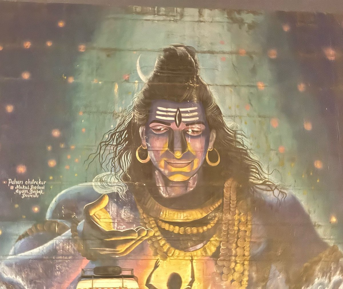 Between one breath and the next there is silence.
In that silence, there is Shiva.