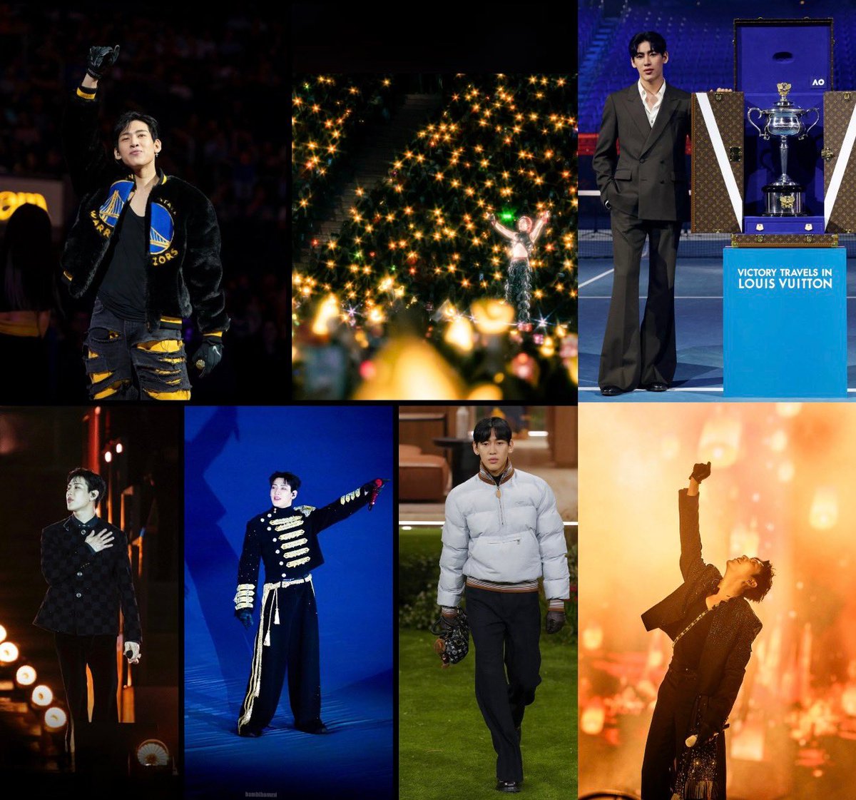 ขออวยม้วนเดียวจบ กับระดับโลกของจริงที่ชื่อ #BamBam 
*K-popคนแรกที่ขึ้นฮาล์ฟไทม์โชว์
*K-popคนแรกที่จัดคอนสเตเดี้ยม
*K-popและเอเชียคนแรกที่แสดงบนเวทีวาติกันและได้เข้าเฝ้าพระสันตะปาปา
*แสดงพิธีเปิดซีเกมส์ "แบมแบมกู้ชาติ"
*ชายไทยคนแรกที่ได้เดินแบบLV
*เอเชียคนแรกที่ได้เชิญถ้วยรางวัล🏆