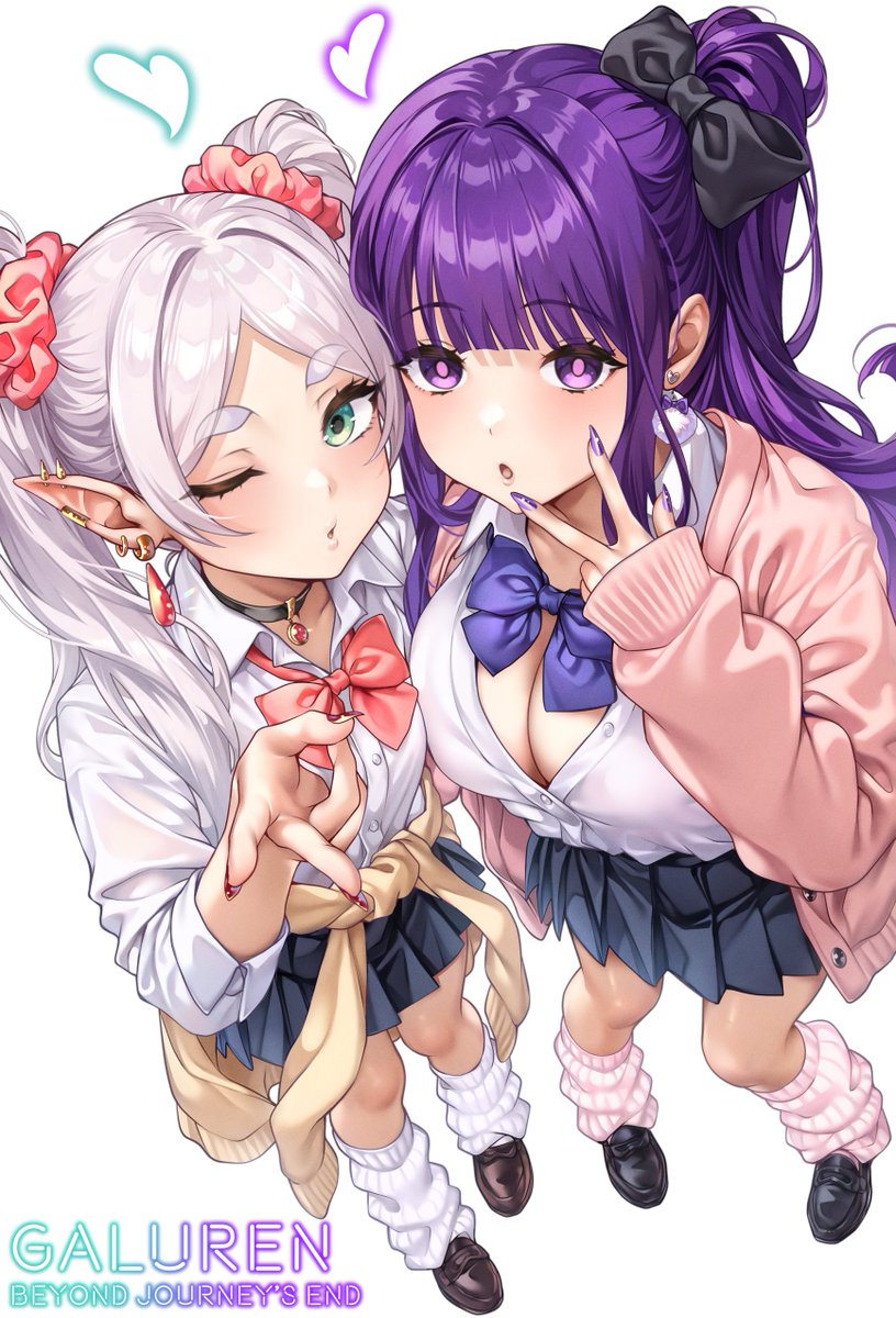 🤍葬送のギャルーレン💜
 #フリーレン #frieren 