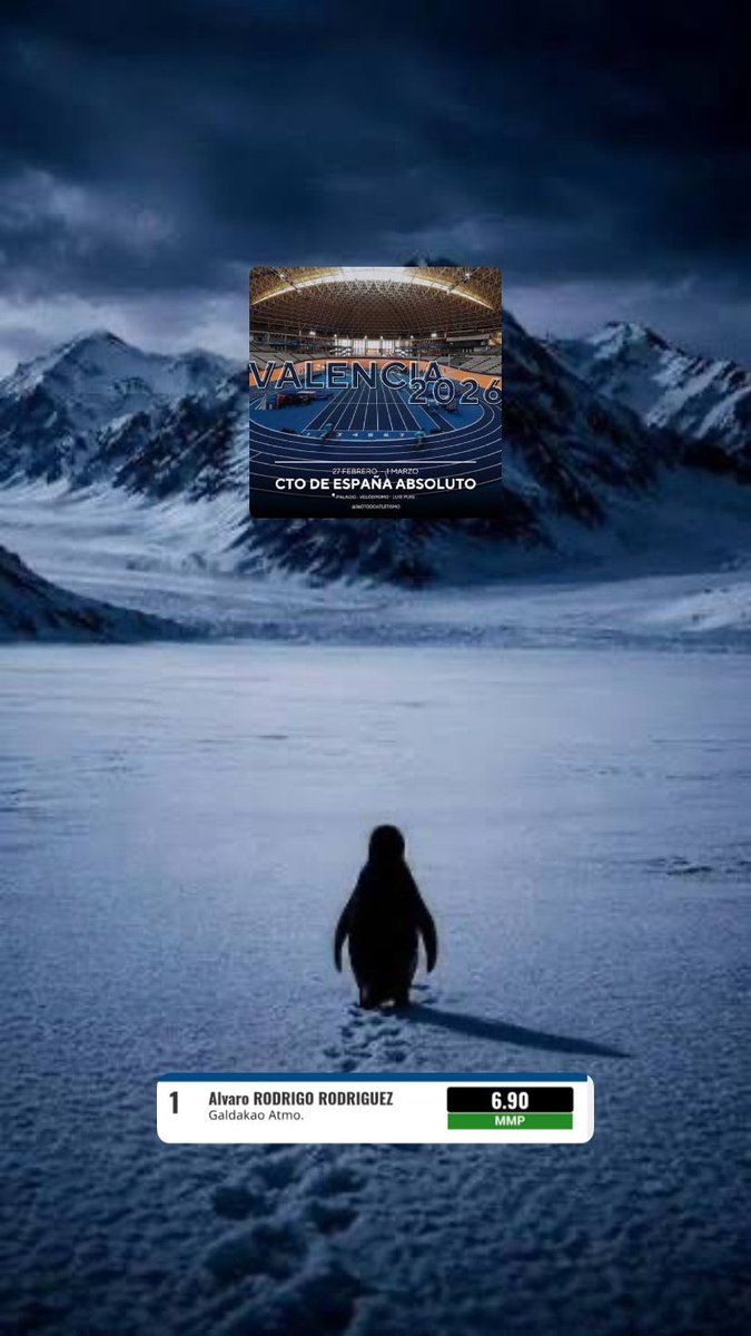 Anoche en Zizur Mayor 6 MMP de su primera temporada como atleta.
Ya no es el hermano de <a href="/AitanaRodrigo/">Aitana Rodrigo</a> .
Os presento ya oficialmente a Álvaro Rodrigo / Atleta del Galdakao Atmo.
Entrenado por Isidro Roscales. 
Es posible el Absoluto?
Nos queda una bala. Ig:@alvaro_rodrii_