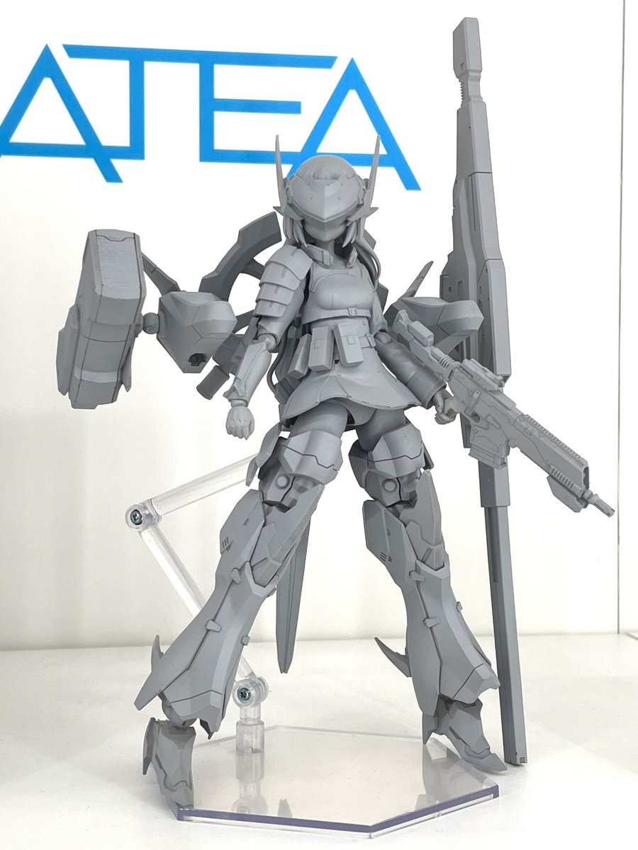 gsc_mechasmile's tweet photo. ✨＃メカスマ 展示情報！✨

#ワンホビ40 にて
「#PLAMATEA 所属不明鎧化兵」

最新原型モデルを展示中！

是非、会場でご覧ください！

#DollsNest 
#ドールズネスト 
#ワンフェス2026冬
#グッスマ https://t.co/62BdND1dOm