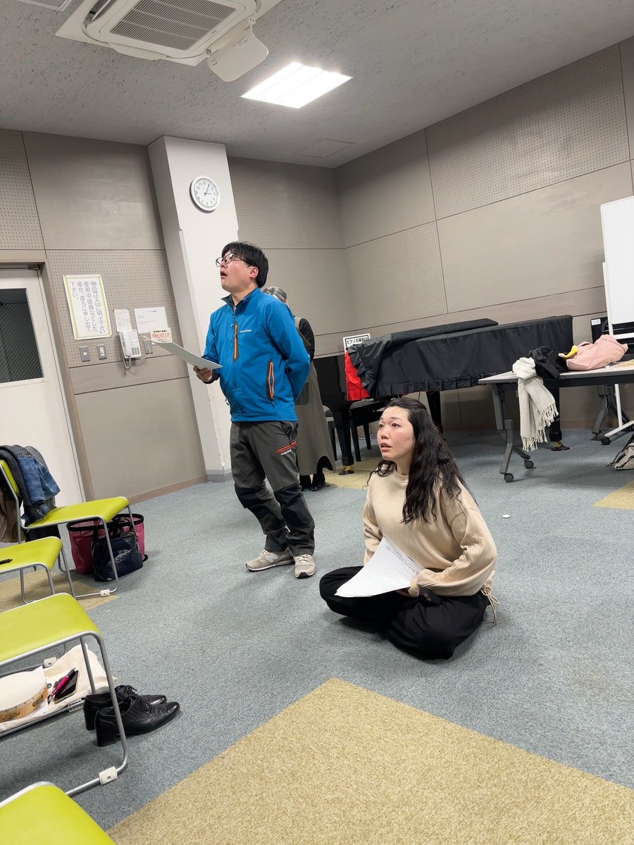chantons_nous's tweet photo. ˗ˏˋ 🌟本日、初稽古🌟 ˊˎ˗

3月の本番に向けて、本格的に始動し始めました！

今日は台本を片手に、早速楽しげな雰囲気で立ち稽古を行いました🎭️🎵

どんなコンサートになるのか、こうご期待ください😊 https://t.co/EHihzF2cC3