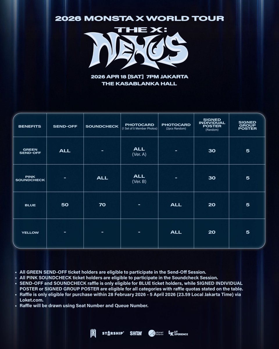 OPEN TRIP BTS, TREASURE, EXO, ATEEZ, MCR IN KL tweet media