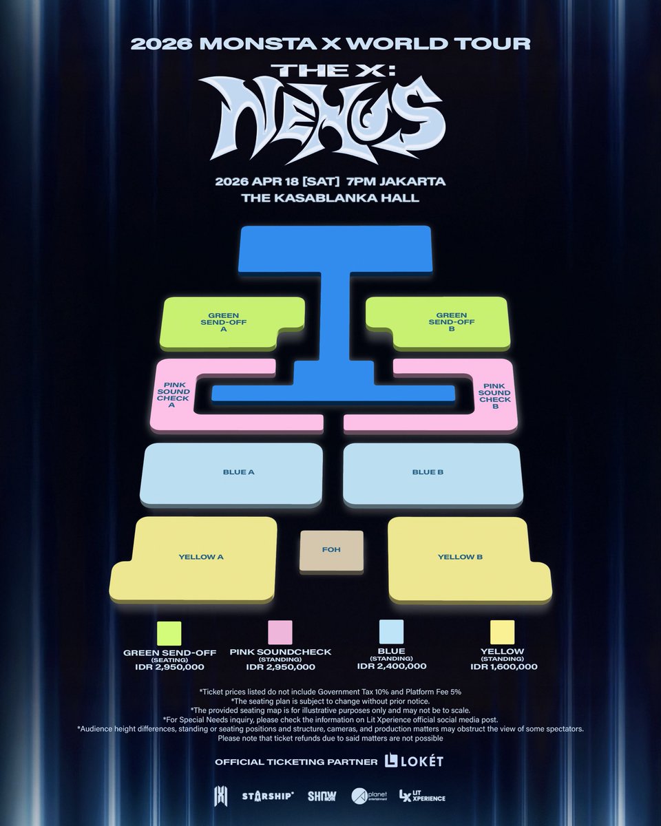 OPEN TRIP BTS, TREASURE, EXO, ATEEZ, MCR IN KL tweet media