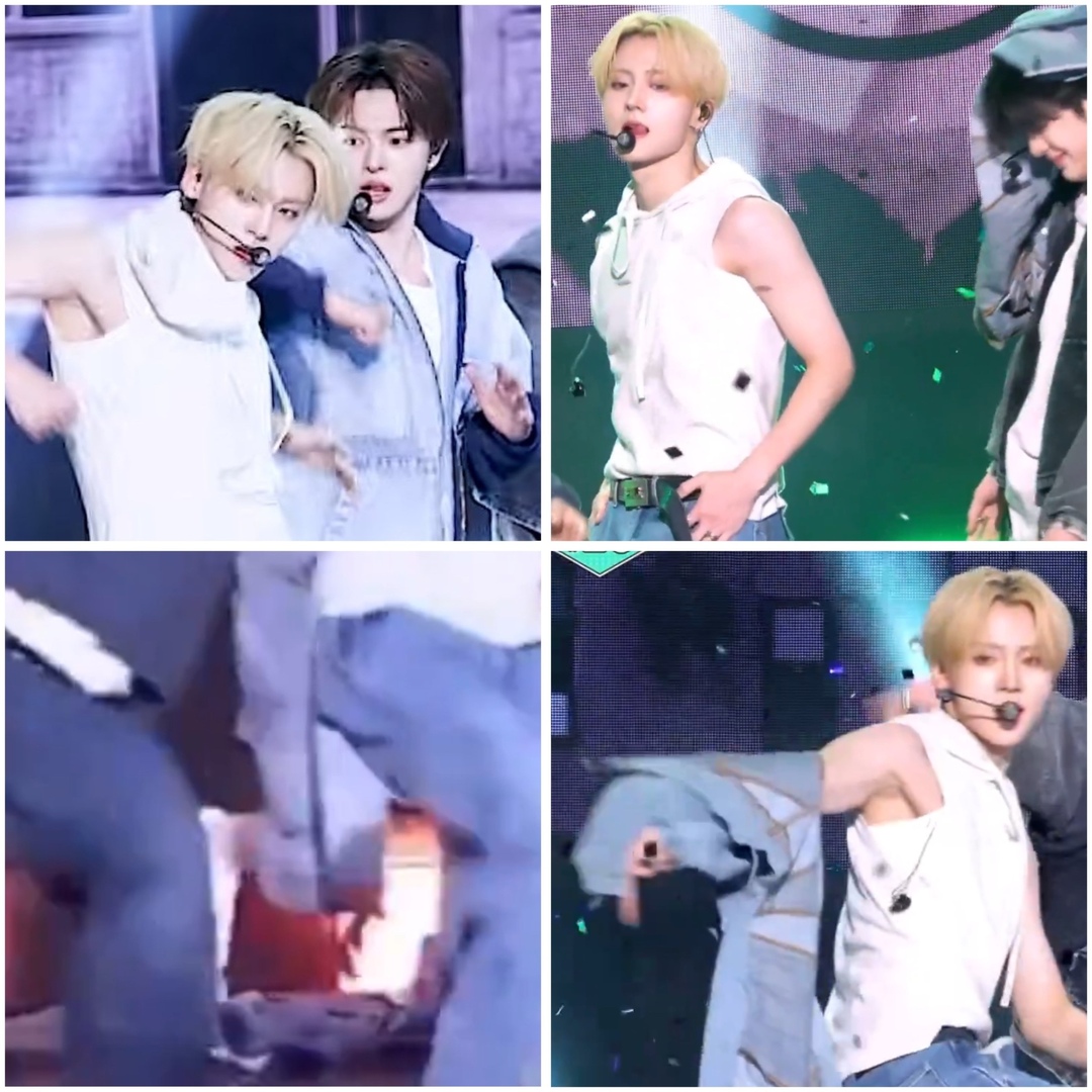 ald1! sangwon struggle hari ini:
- bikin kaget leo tbtb udh sleeveless ✅
- petantang petenteng lempar jaket taunya jatoh di sanghyeon ✅
- jaketnya jatoh di lantai trus dipinggirin anxin soalnya ngalangin ✅
- jaket melorot 172626x ✅

besok2 kostumnya pake manset aja udeh won😭