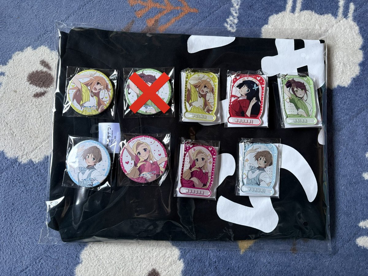 いきづらい部！ 1st LIVE　ガチャ 此花輝夜　缶バッジ いきづらい部！ 1st BLUEBIRD LOVELIVE! イキヅライブ！ | ニュース