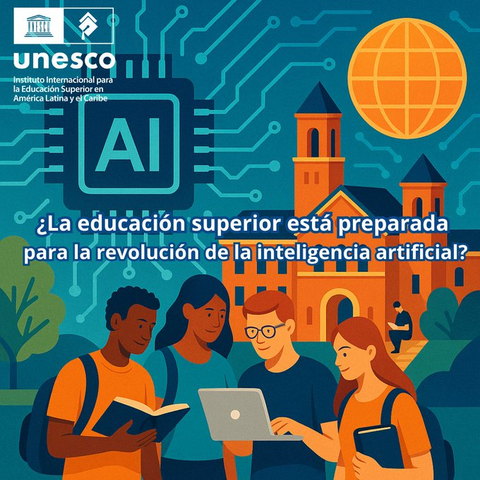 virginiog's tweet photo. Documento de
@unesco_iesalc
apuesta por las enormes oportunidades que ofrece la IA

Para las universidades no están totalmente preparadas. Los retos de la IA en la educación superior pasan por upskilling: el  imperativo foco en nuevos marcos de habilidades https://t.co/vLBpfQXCjG https://t.co/P1QRSWJE89