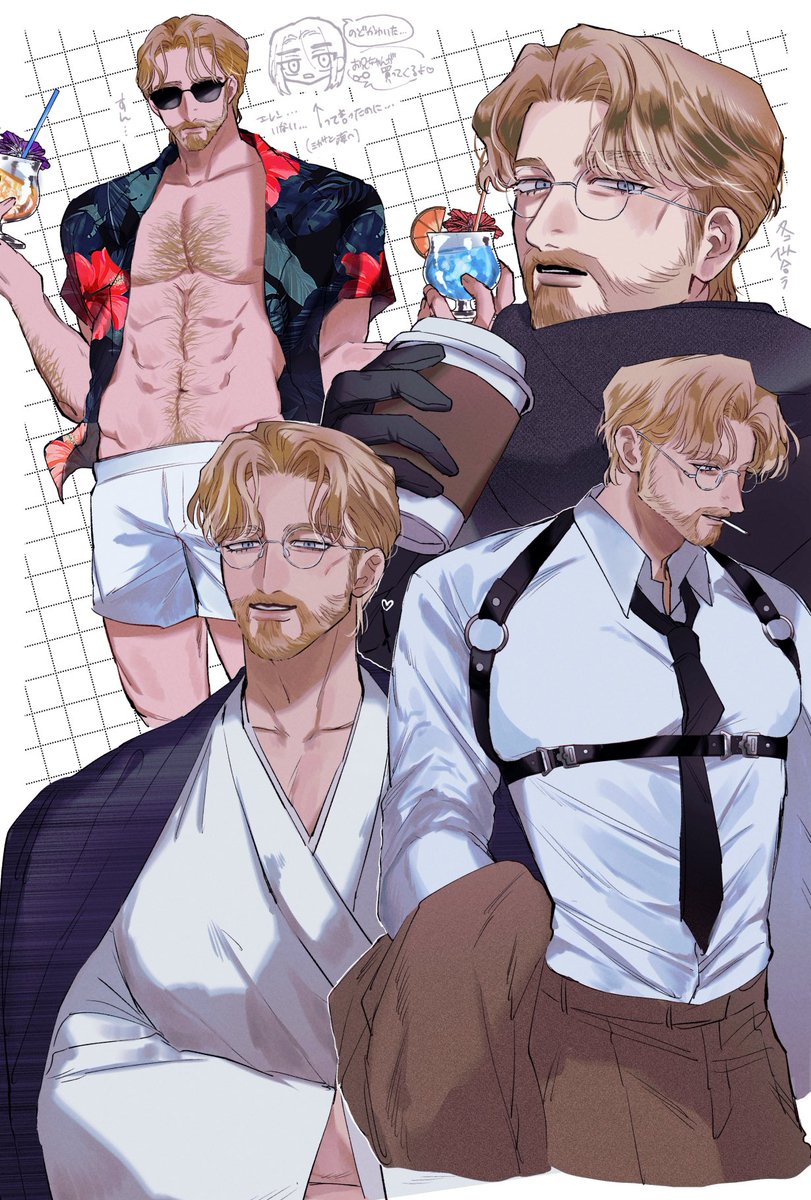 ryu____no's tweet photo. ジーク何でも似合うだろうな妄想 https://t.co/0uG3f4h1QU