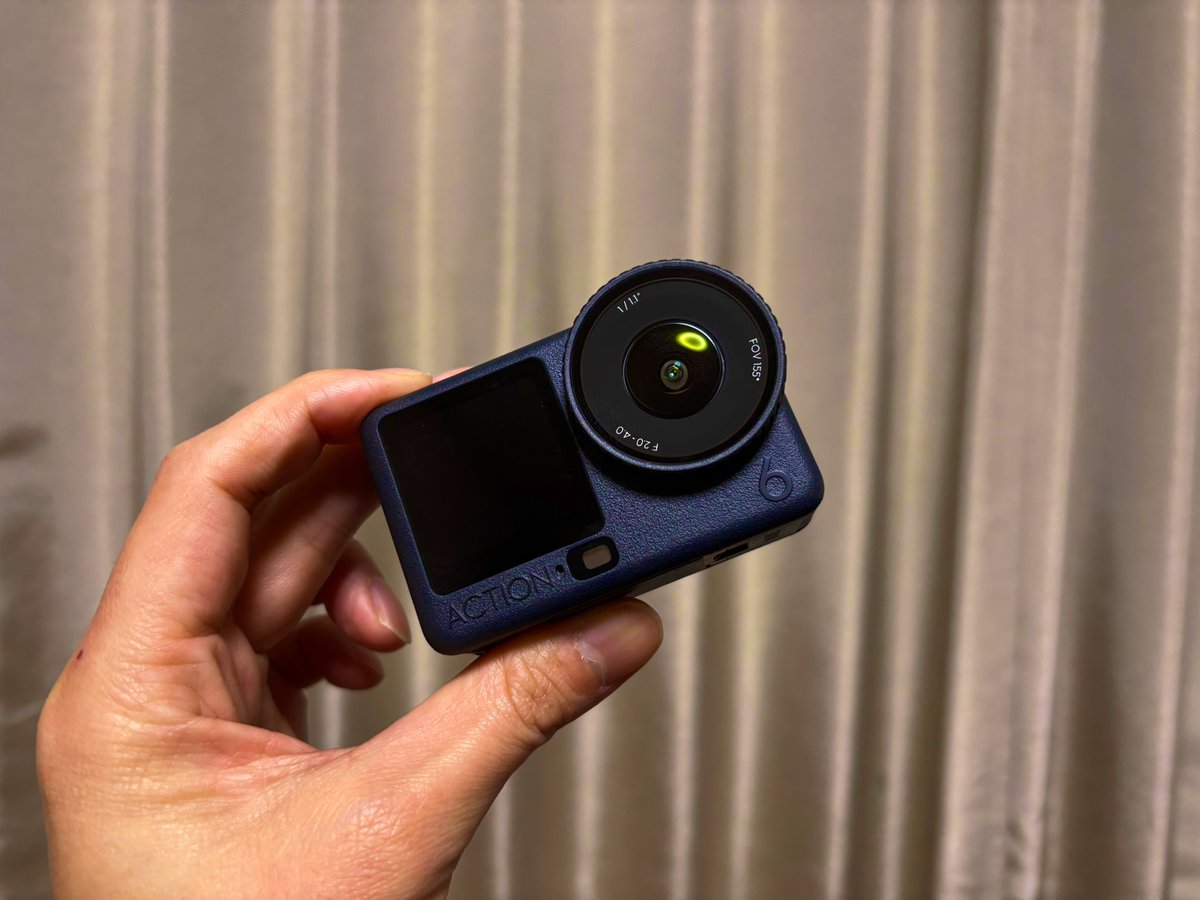 FC_Mou1's tweet photo. 明日のアビスパ開幕戦、DJI Osmo Action 6持って行くことにした📸

どのアクションカメラ買うか迷ってたけど、レンタルフリマサービス「Retool（@Retool_jp）」さんから提供頂きました🙌

買う前に現場で試して自分にフィットするか確認できるのはマジで助かる！オススメ👍

#Retool #PR #アビスパ福岡 https://t.co/YzcTAZGzmW