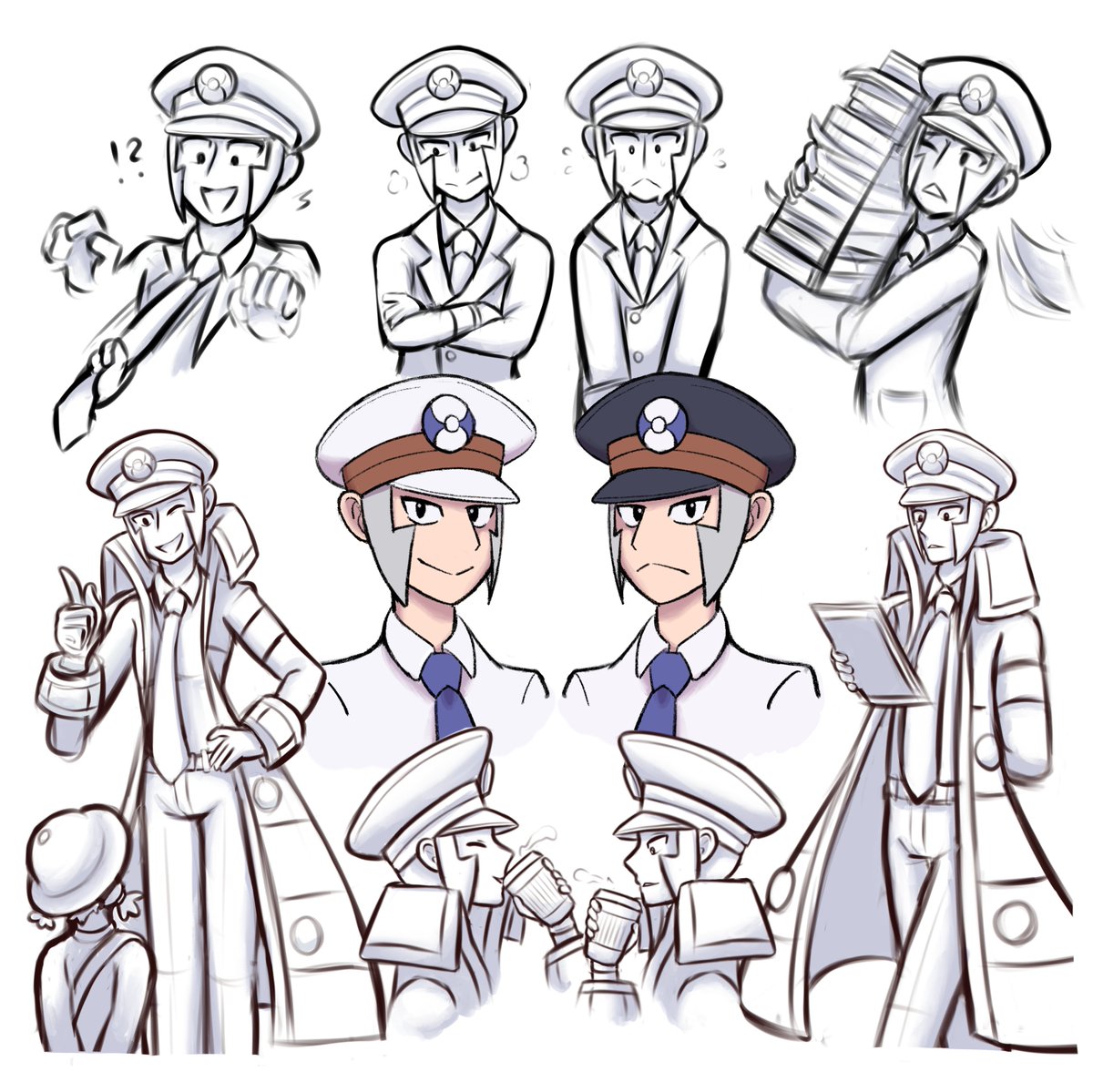 Sketch dump!
#submas #pokemon