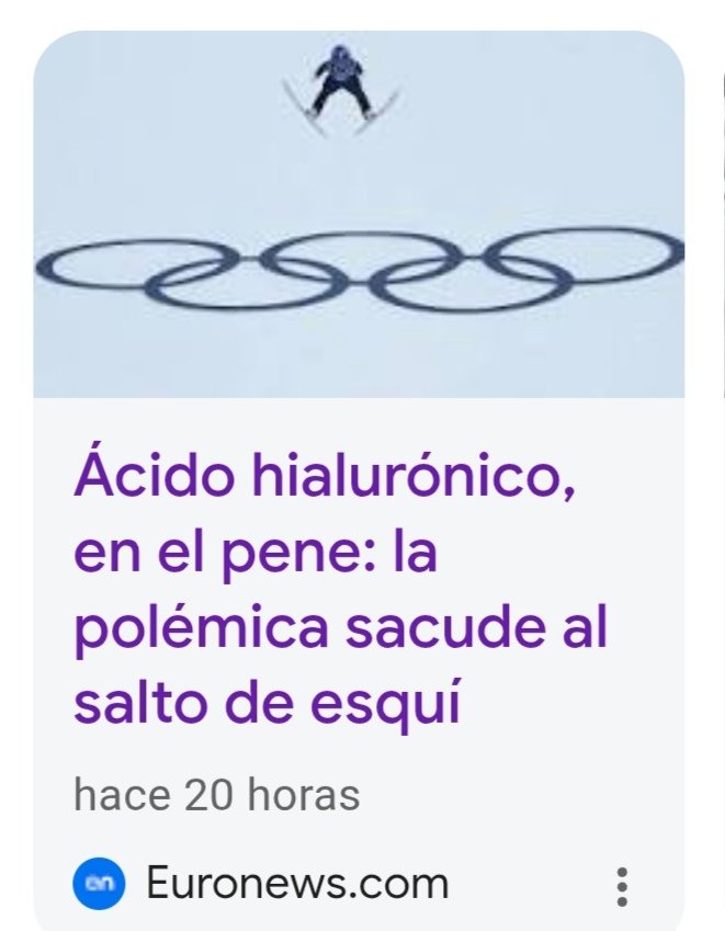 Dispuestos a doparse... por cojones
 es.euronews.com/salud/2026/02/…