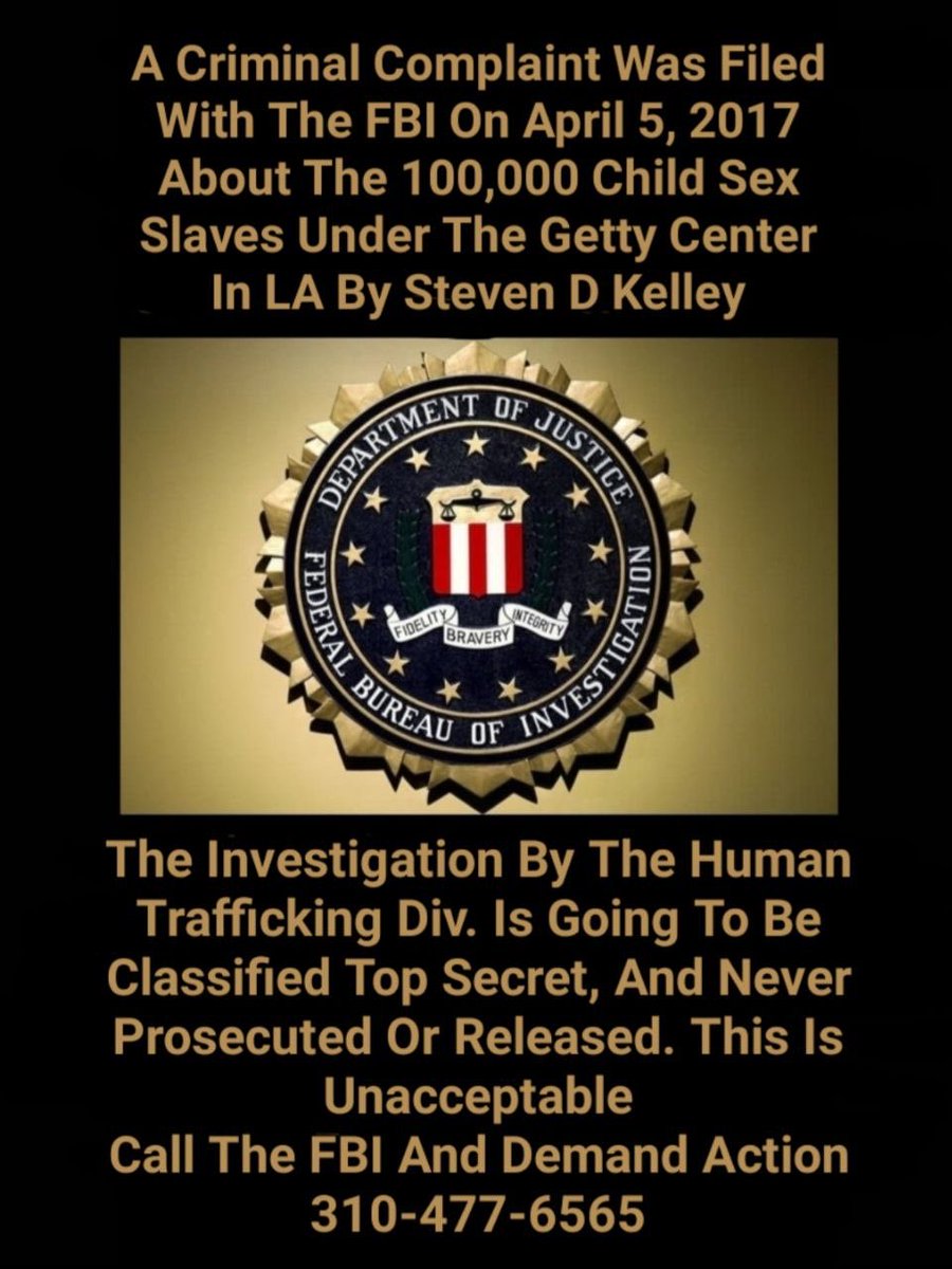 OccupytheGetty0's tweet photo. @JessieC57726 @occupythegetty @JessieC57726 cmon man you gotta do your own research.. #Getty 🤝 #Epstein including #Rothschilds and #Alefantis it’s 100,000 child sex slaves a YEAR at stake here. https://t.co/nbWllvB8IY