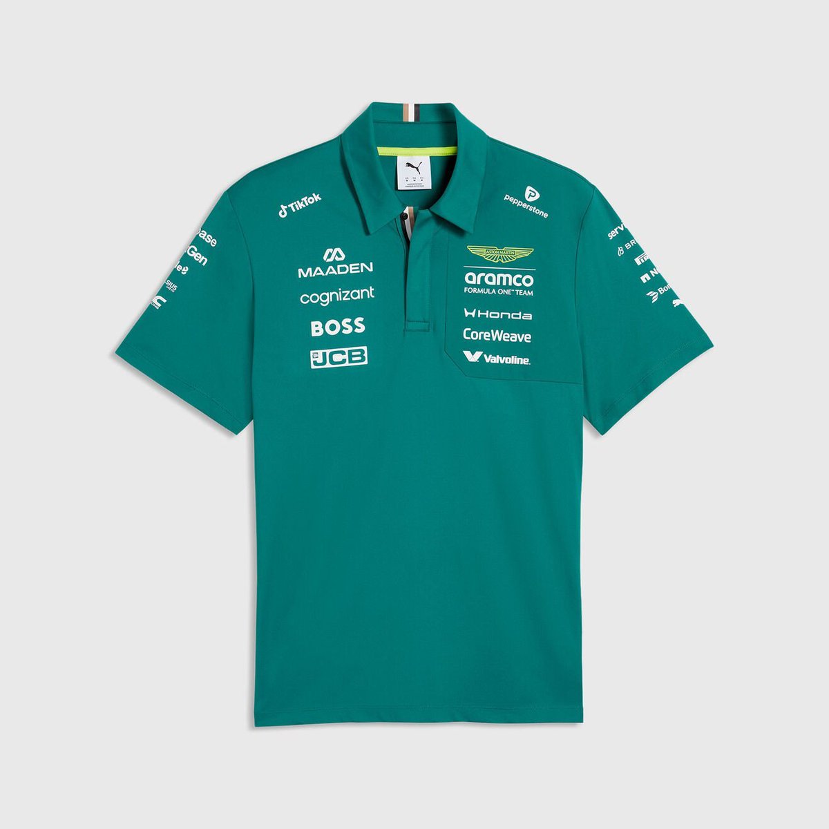 2026年 アストンマーティンF1チームの新作ウェア。 今年からPuma製