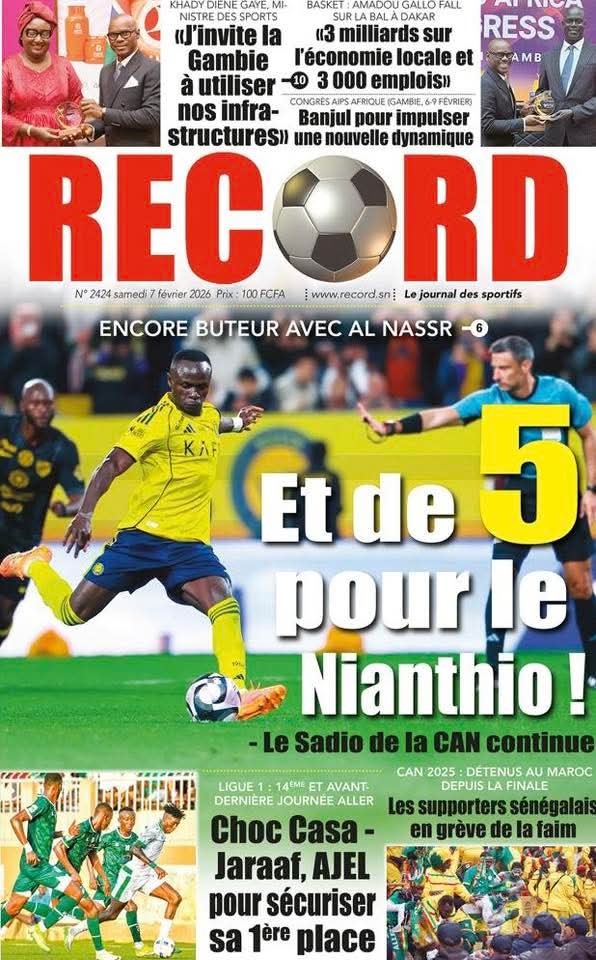 Mo_Njaay's tweet photo. #Sénégal,#EnquêteSn,#SourceA,#LeQuotidienSn,#RecordSn https://t.co/LHxzAe7big