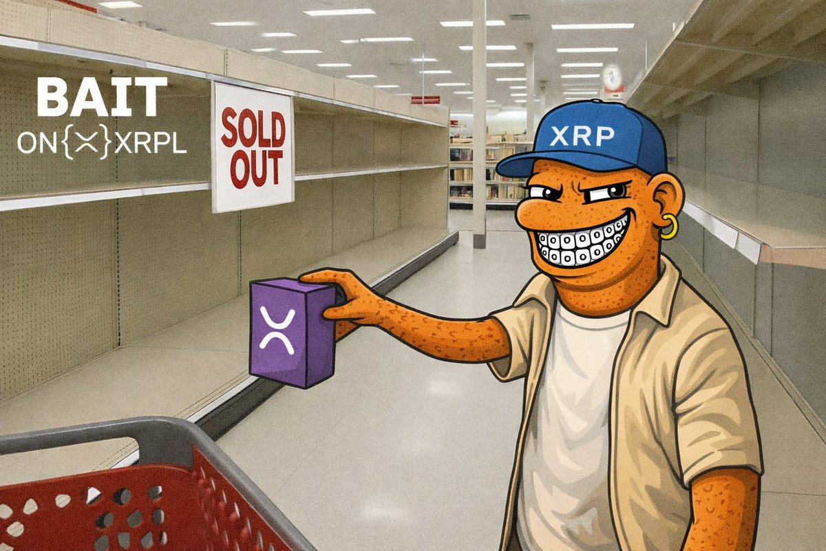Be honest… did you sell the dip? 👀
Bloody market scared them.
$BAIT bought and locked in.
$XRP recovering nicely.
Stay BAITED 🎣 
Our time is coming
rGTnopFjup5mWBeCPVexX5FwXp1T4ignNS