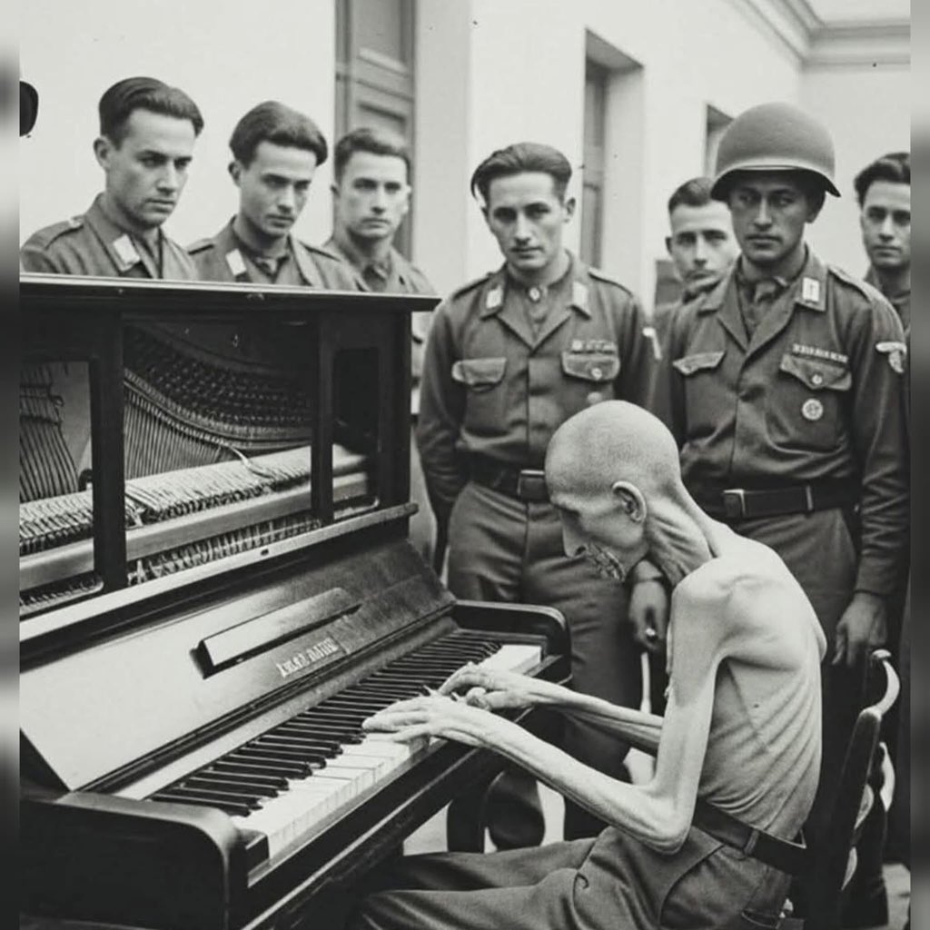 Une photo qui cristallise l’horreur absolue de la barbarie totalitaire : celle de la tyrannie nazie hitlérienne déchaînée contre les Juifs, où l’image devient acte d’accusation et preuve de la négation méthodique de l’humanité.
Dans un autre contexte historique, le général Kagame