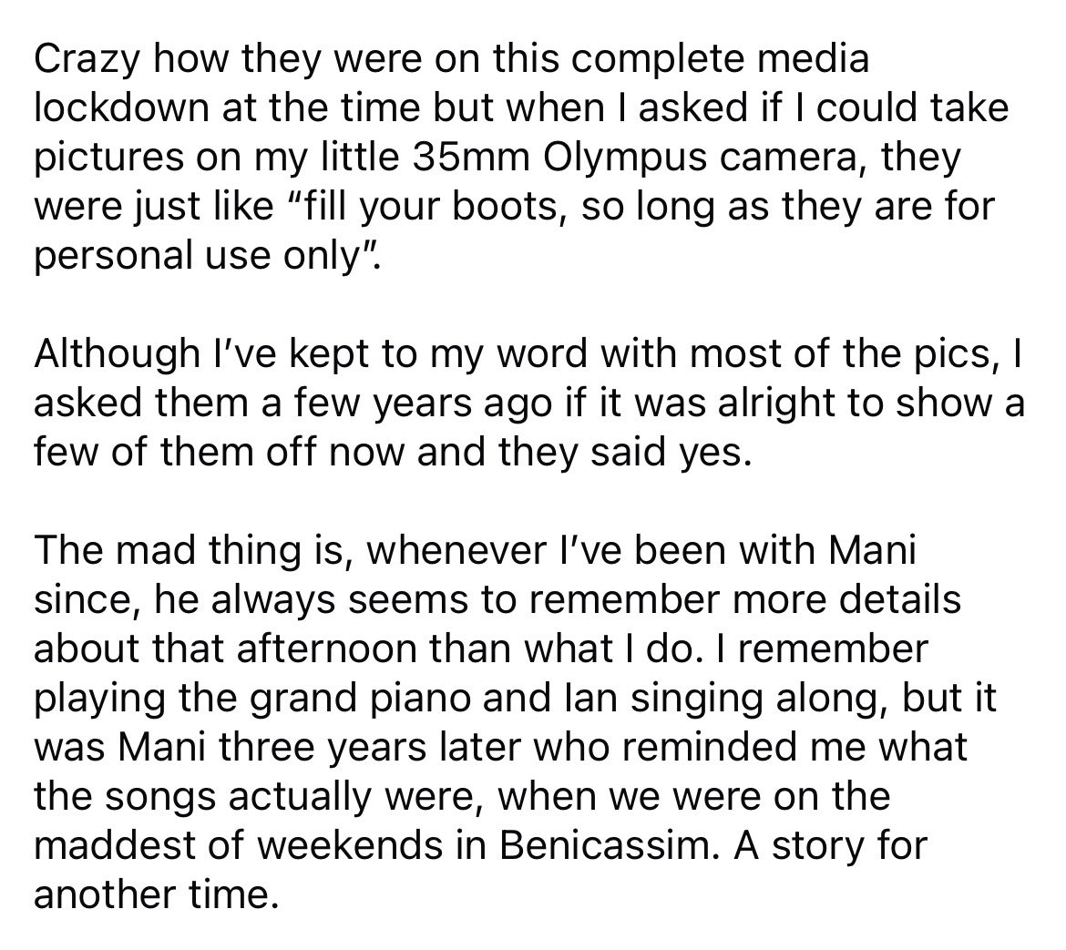 tsrunseen's tweet image. More special Shed Seven stories and memories of Mani from Alan Leach (ex Shed Seven drummer)