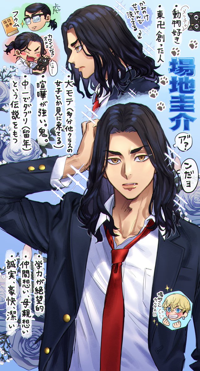 #東卍FA 

～場地圭介の好きなところ詰め込み🏍️～