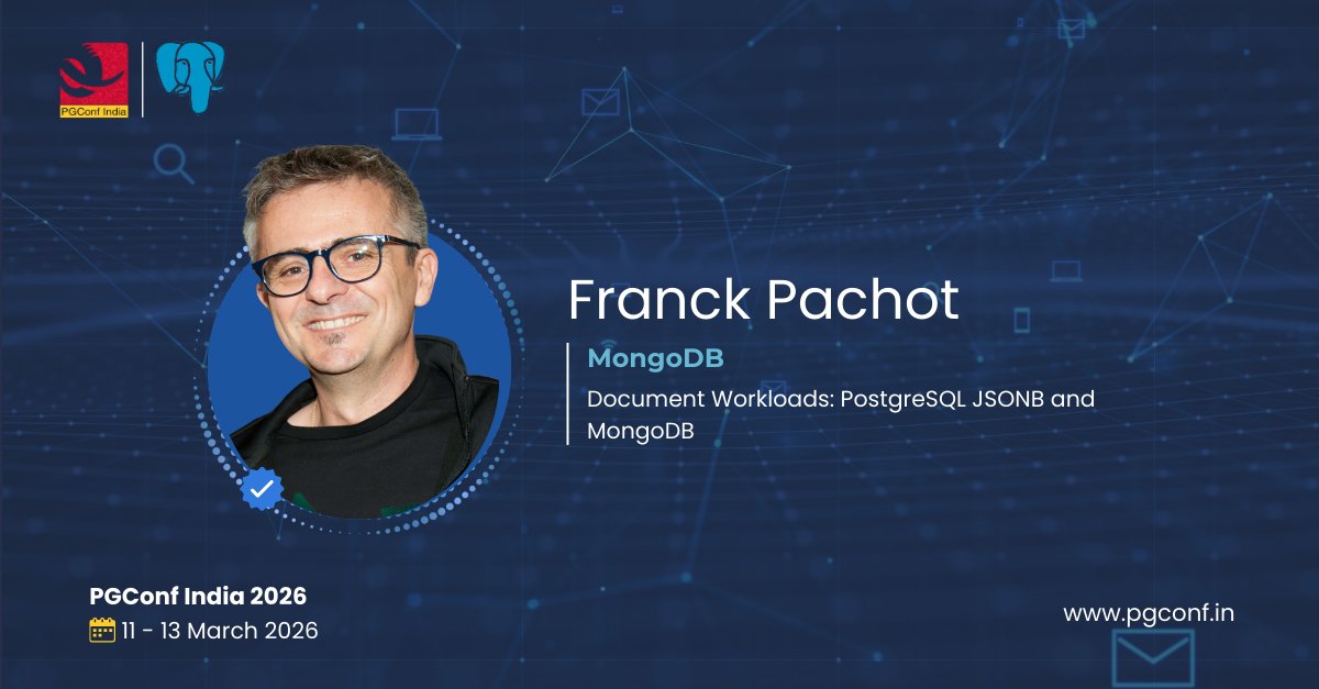 PostgreSQL India tweet media
