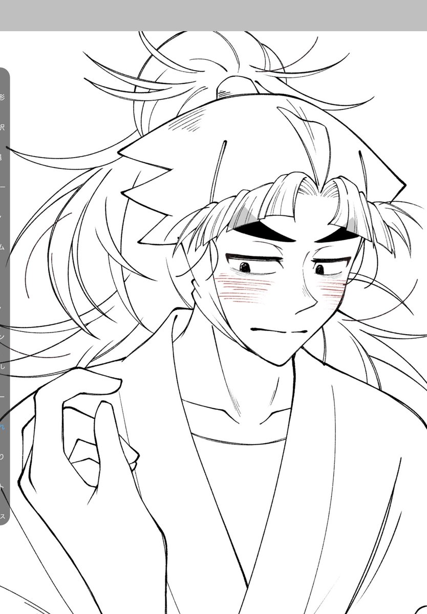 ボツにした表情
こっちの方が好きだったり