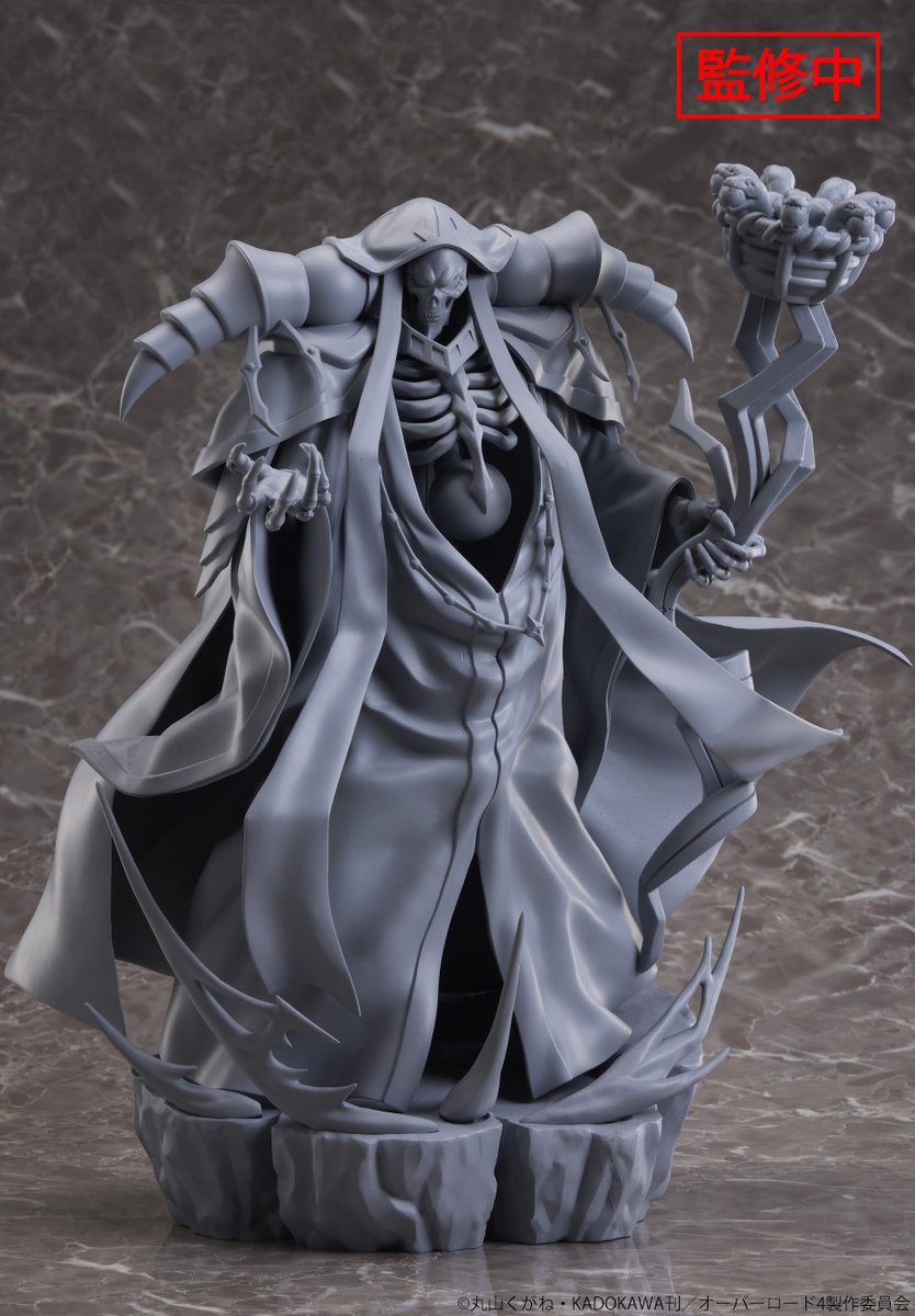 ◤　原型初公開　◢
＿＿＿＿＿＿＿＿＿＿＿＿＿＿＿＿＿＿

『オーバーロード』アインズ・ウール・ゴウン
　　10th Anniversary so-bin ver.

　　　1/6スケールフィギュア

￣￣￣￣￣￣￣￣￣￣￣￣￣￣￣￣￣￣
#オーバーロード　#WF2026W 　
#ユニオンクリエイティブ