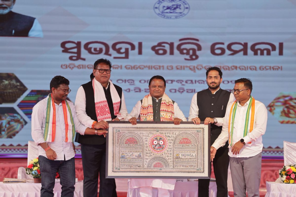 Priya_Das78's tweet photo. His focus on women empowerment through Mission Shakti and SHGs is transforming rural economies and strengthening grassroots leadership across tribal Odisha. https://t.co/NcY6Dmoz3S
