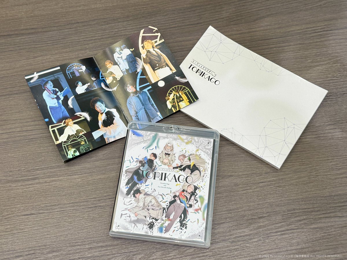 ⋱ ?Blu-ray 再販中? ⋰ 豪華ブックレット付き✨ 前作「トリカゴ」の 
