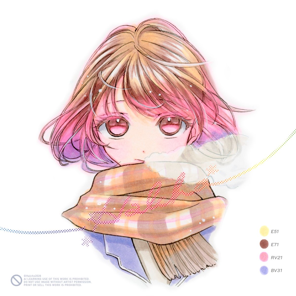 halcho3_3's tweet image. ❄️
　　❄︎*･･*:.
　　　　*･*:..:
　　　　　　　❄︎.  .
                                    #copic