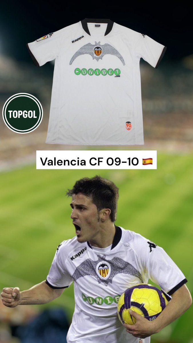 Como olvidar la última temporada de David Villa con el Valencia CF 😍.

Pedidos WhatsApp 637178374