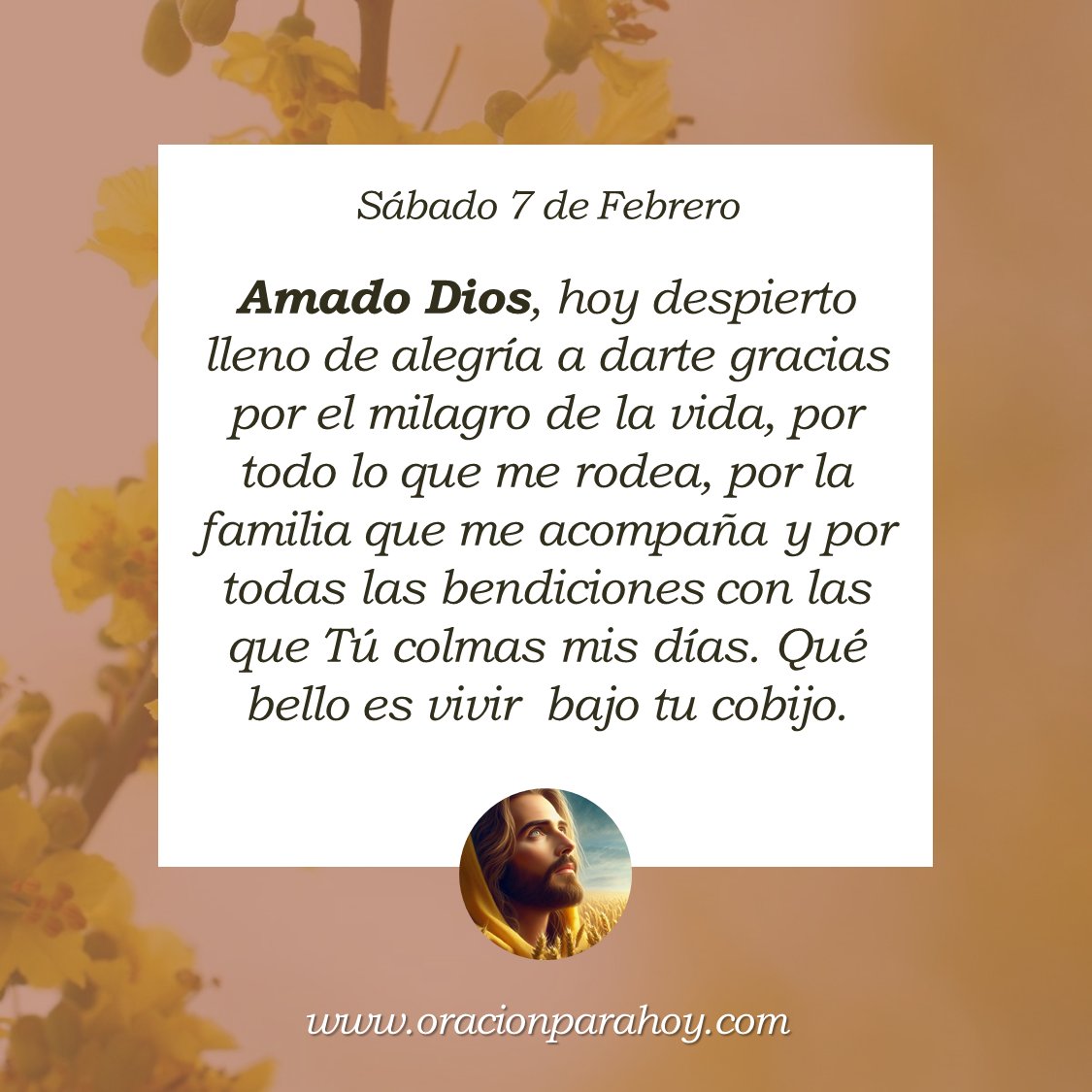 Oración para hoy 7 de febrero: oracionparahoy.com/2021/01/fe.html ✨