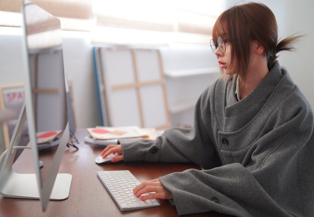 웨이유 생활한복 tweet media