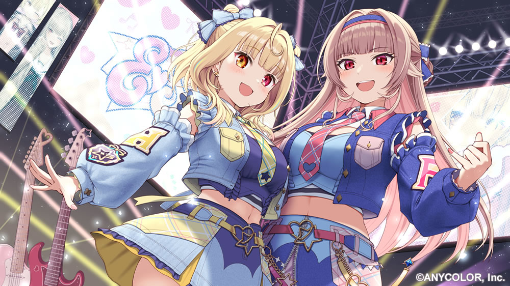 ほしふれんず「E♡Star」様／
星川サラ様🌟(@ Sara_Hoshikawa)
フレン・E・ルスタリオ様🎠(@ furen_2434)
のライブ用サムネイルのお手伝いをさせていただきました！本当にありがとうございます！
3D音楽ライブ開催楽しませていただきます！！✨✨
#ほしふれんず