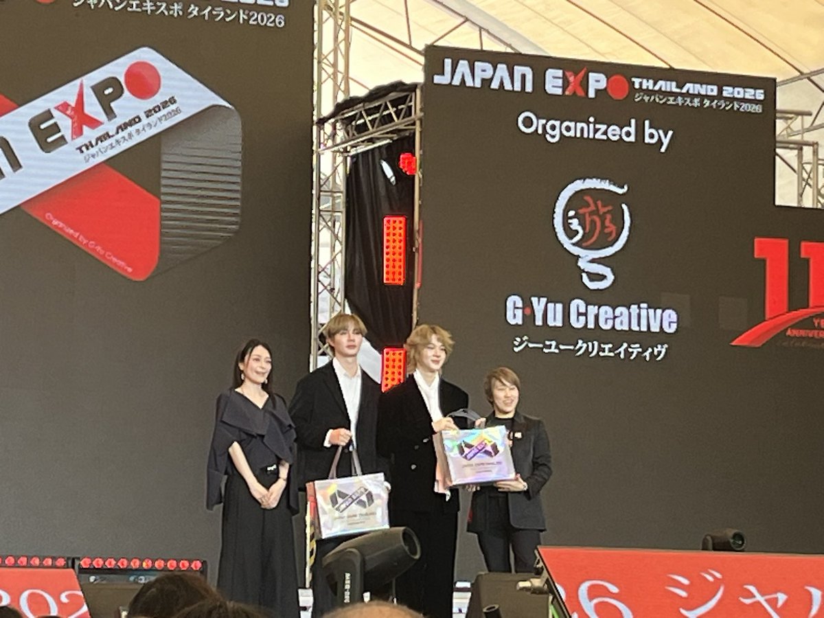 Zee-NuNew KAZE STAGE #ZeeNuNew #JapanExpoThailand2026