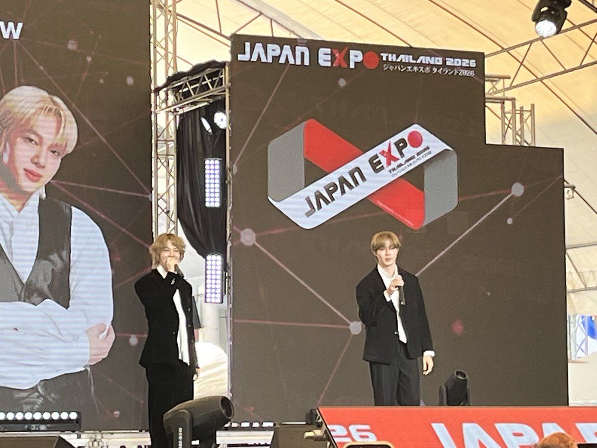 Zee-NuNew KAZE STAGE #ZeeNuNew #JapanExpoThailand2026