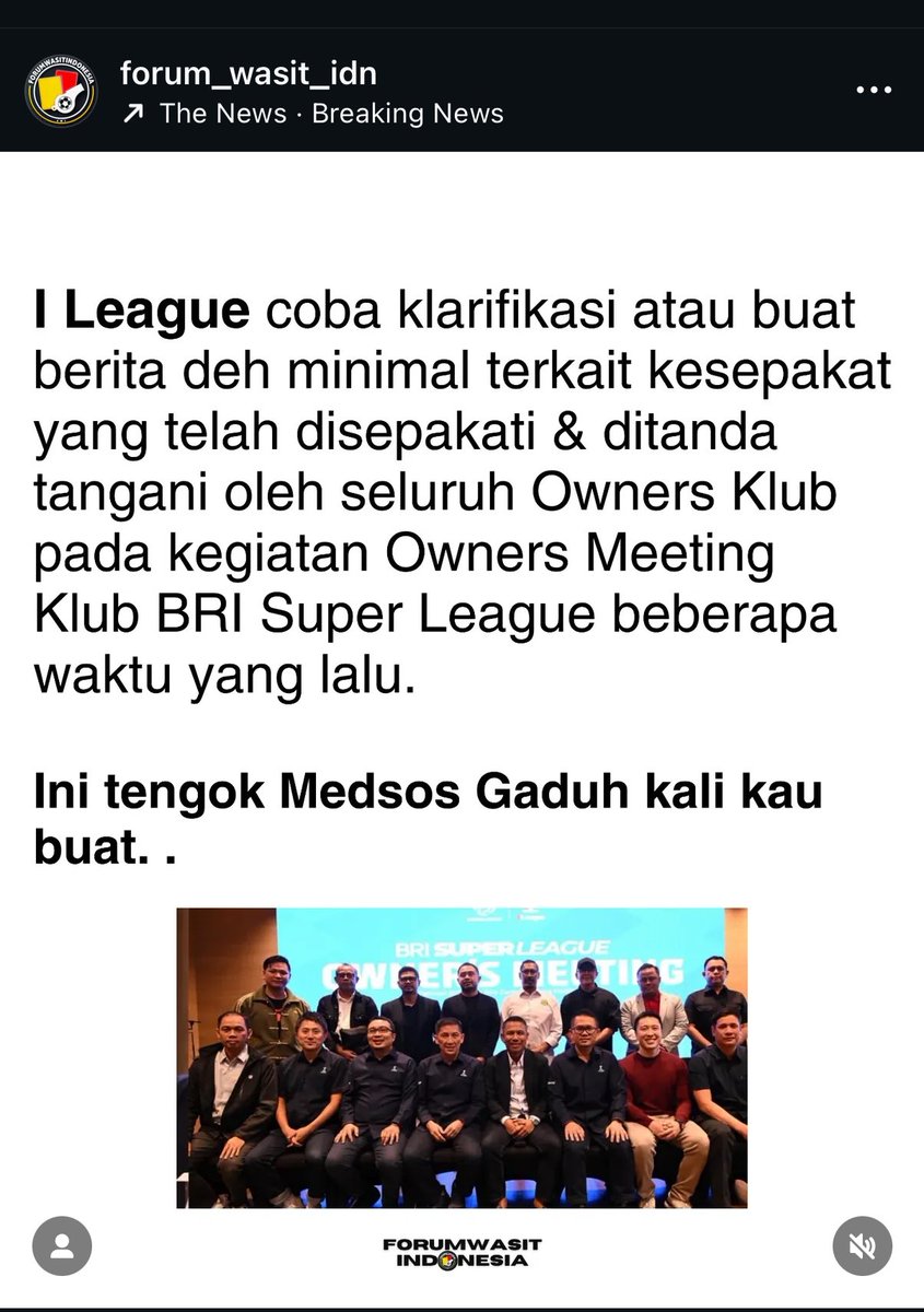 SeledingTekel's tweet photo. Contoh orang tidak Bertanggung jawab gini, dia yang buat riuh dia yang nyuru orang lain klarifikasi forum_wasit_idn 👊🏾

Gimana mau kita bongkar gak nih sumbernA? 😝 mau aja dibegoin @forumwasitind https://t.co/VPgTnqPj7s