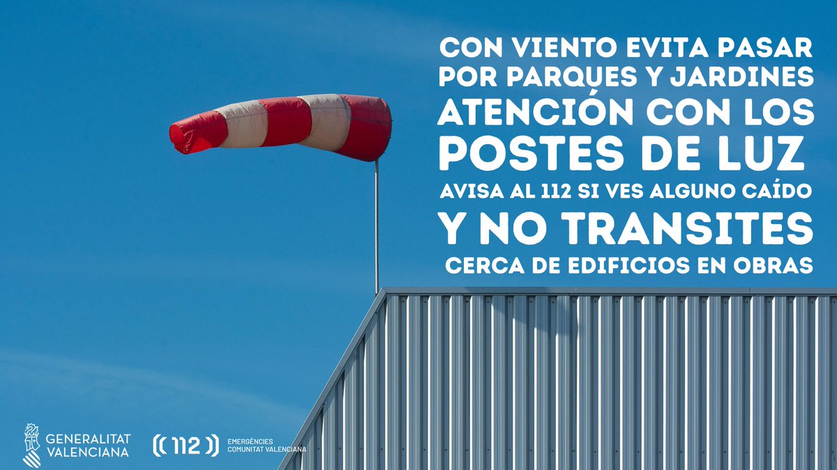 Emergències 112CV tweet media