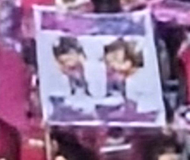 dodede5656's tweet image. かなーり遠くからやけど
描いてご提供したシバシオゲーフラ発見🙌
どんちゃんヤンマースタジアムでデビューしてくれて感謝🌸