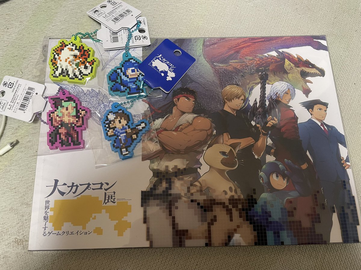 友人引き連れて大カプコン展に行ってきた 入り口のキャラパレードから