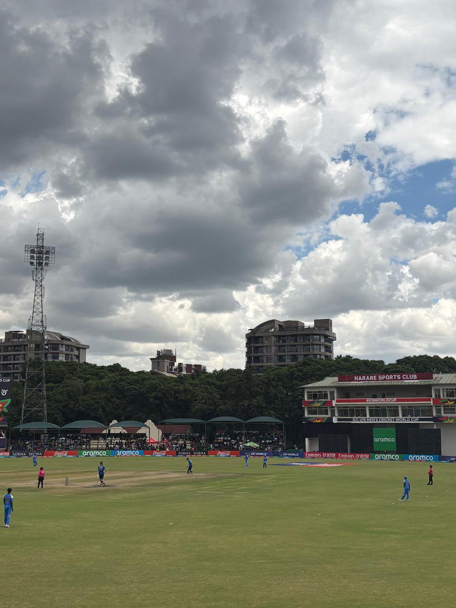 Not to be for <a href="/englandcricket/">England Cricket</a> unfortunately, but a great day down at Harare Sports Club for the #ICCMensU19WC Final.
