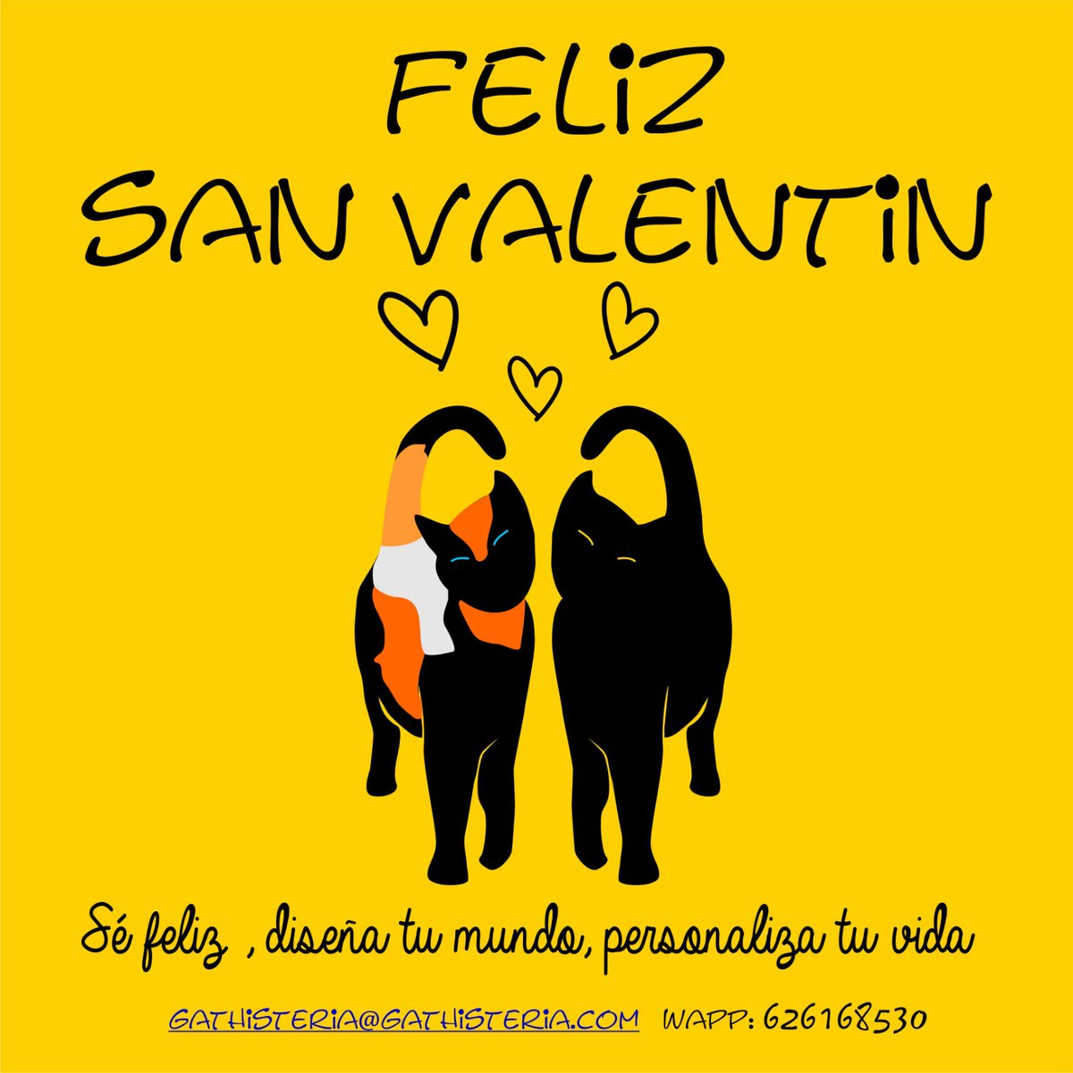 💖Feliz San Valentín💖

Celebramos el amor en todas sus formas: parejas, familia, amigos… y a las cosas que nos hacen felices.

Creemos que cada detalle cuenta, y que poner amor es lo que hace que todo sea especial ✨.

Queremos desearte un día lleno de momentos únicos. ❤️