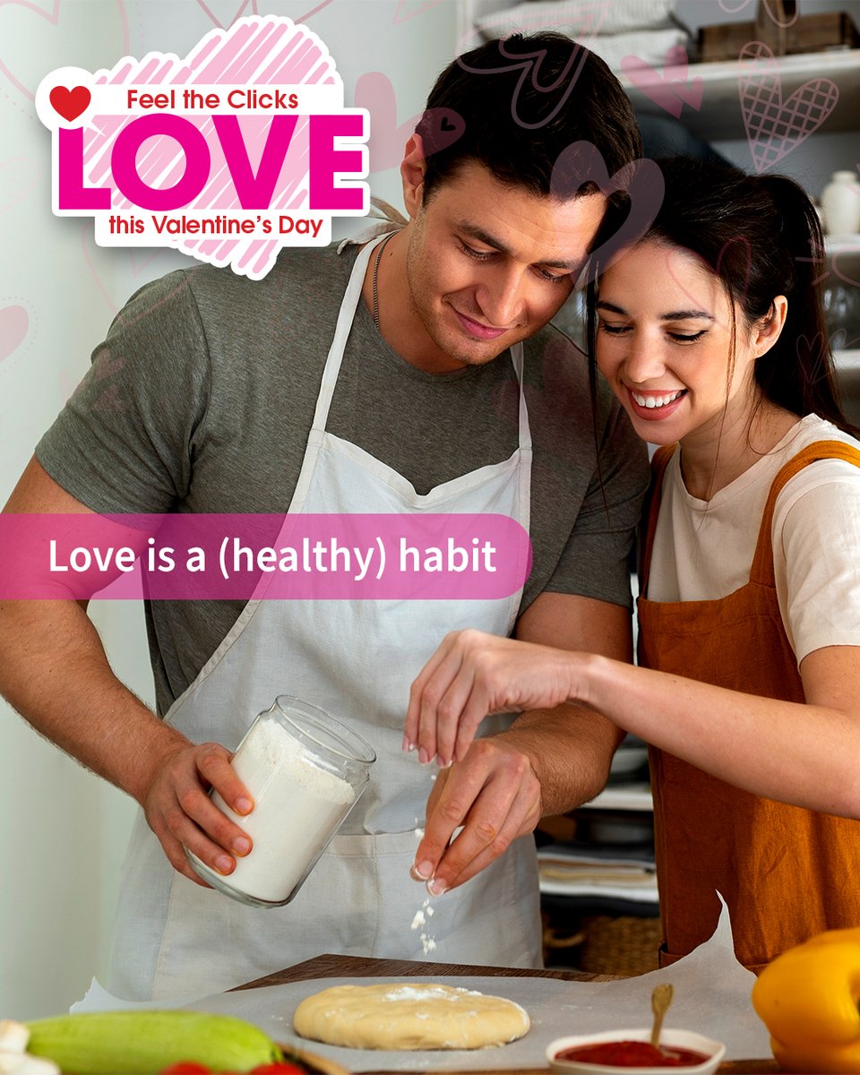 Clicks_SA's tweet image. We want to know 👇 What healthy habit do you and your partner share? 

🫶 Regular walks 
🥗 Cooking together 
💤 Early nights 
🧘 Gym dates 

Tag them below and spread the love!

#ClicksValentinesDay #FeelTheLove #ShareTheLove