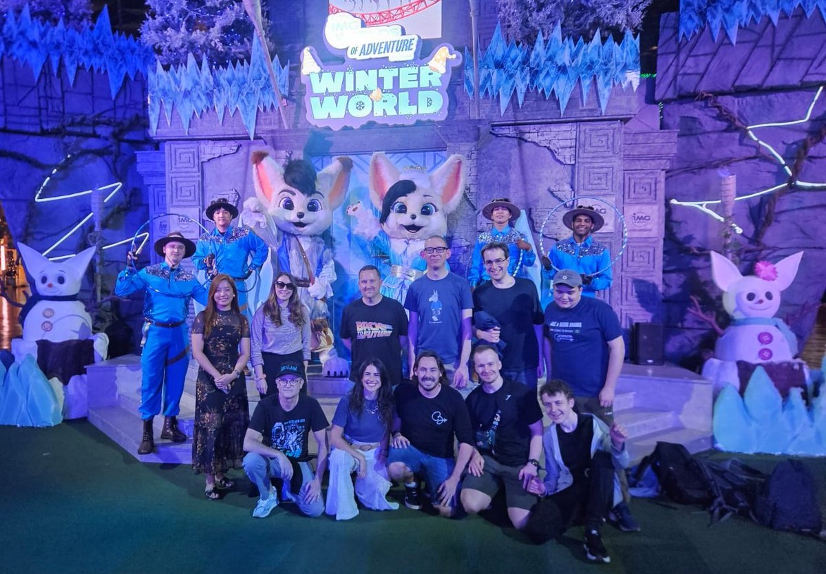 We’ve kicked off our inaugural UAE tour in style at @IMGWorlds 🎉

What an absolutely incredible start it’s been already 🇦🇪🎢👏