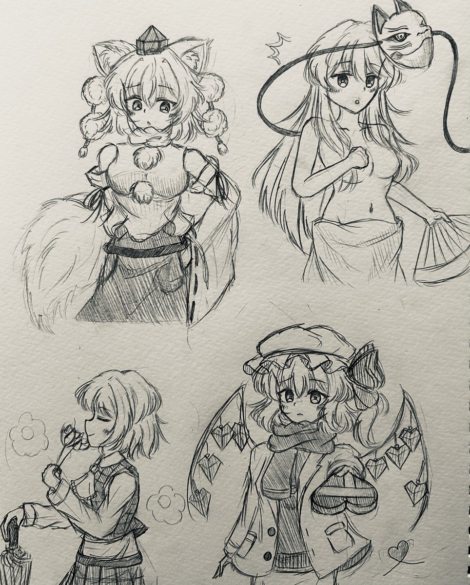 なんか色々。右下のフランは2年前のバレンタインのリメイクにするつもりです！