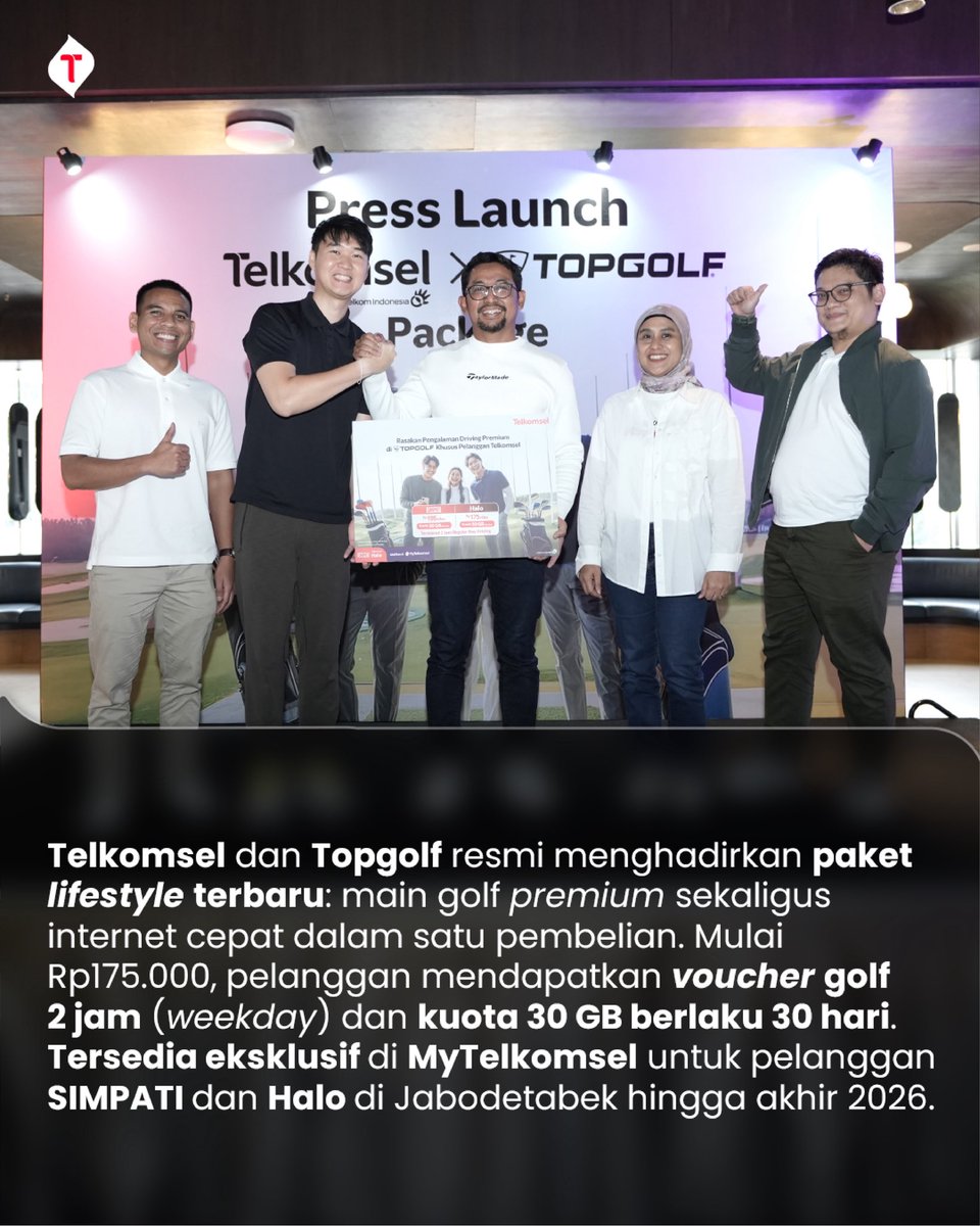 Telkomsel tweet media