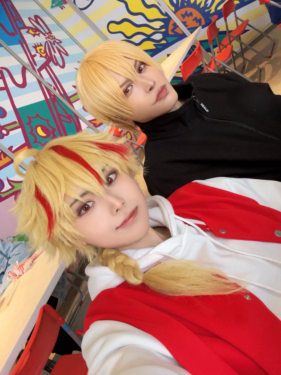 今日はカフェ衣装の
リチャード1世とギルガメッシュで遊んできた✨
俺等と遊んでくれるエルキドゥは何処ですかな❓
リチャードウィッグ難しかったから、
またリベンジしたい〜💫

🍷<a href="/oshu_0926/">ｵ🍣</a>