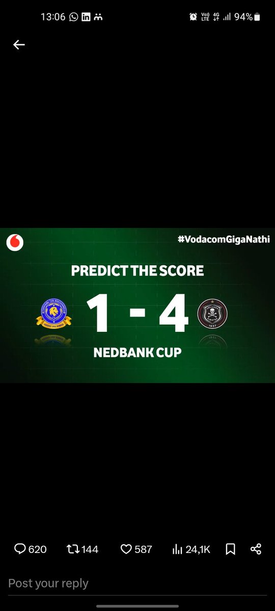 Sthera_MS's tweet photo. @orlandopirates @Vodacom #VodacomGiganathi https://t.co/1XaGhWbMV8