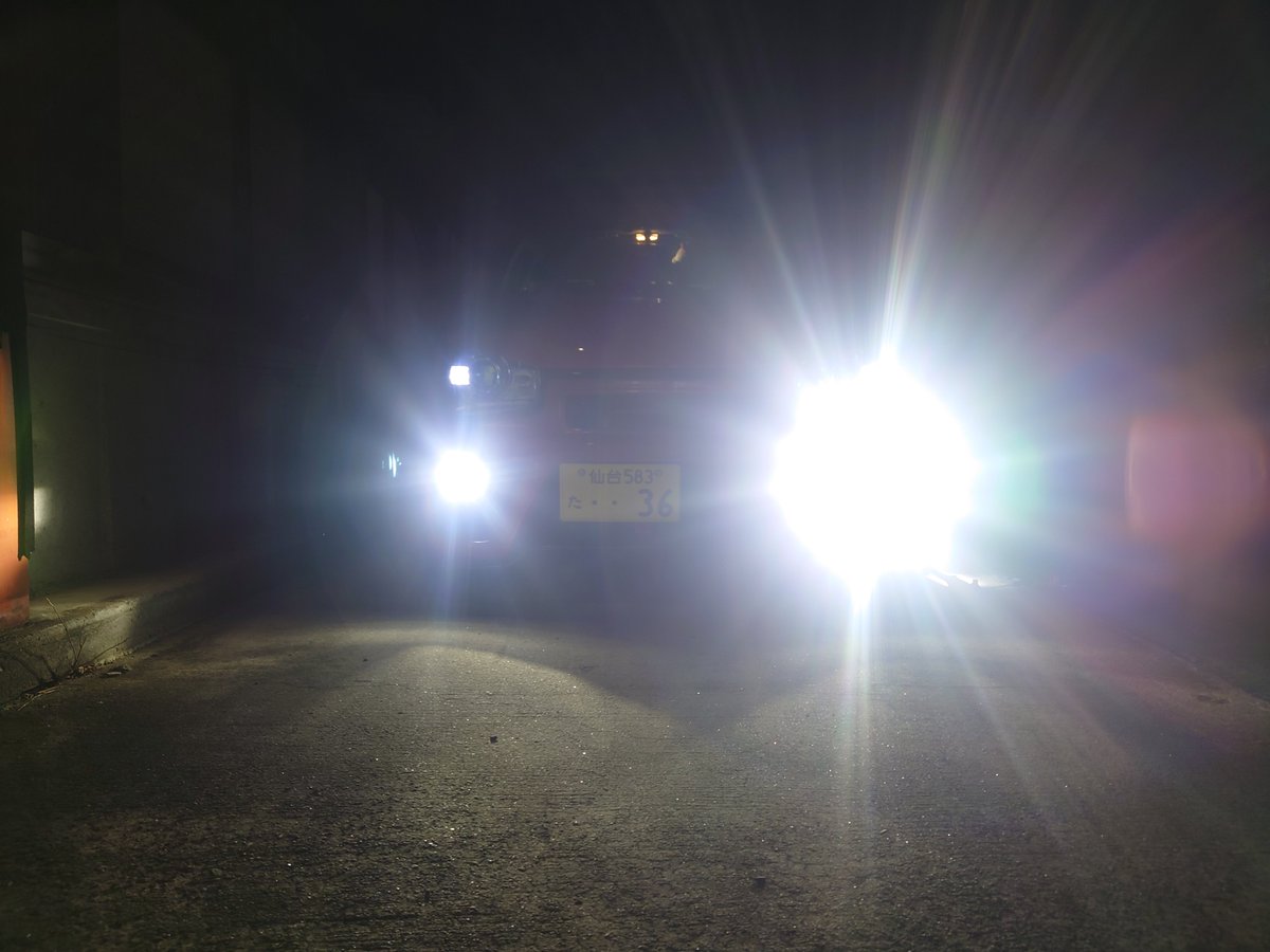 8nIv's tweet image. fclのフォグ初期不良で光量違うし…返品じゃなくて交換にしてくれないかな😇