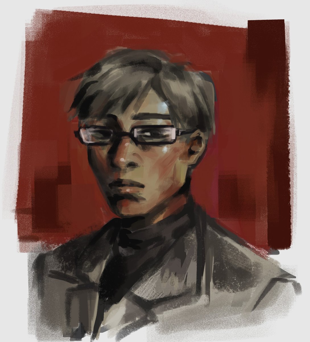 isriune's tweet photo. Plip in disco elysium style! (I need to finish disco elysium) https://t.co/16kg7s639g