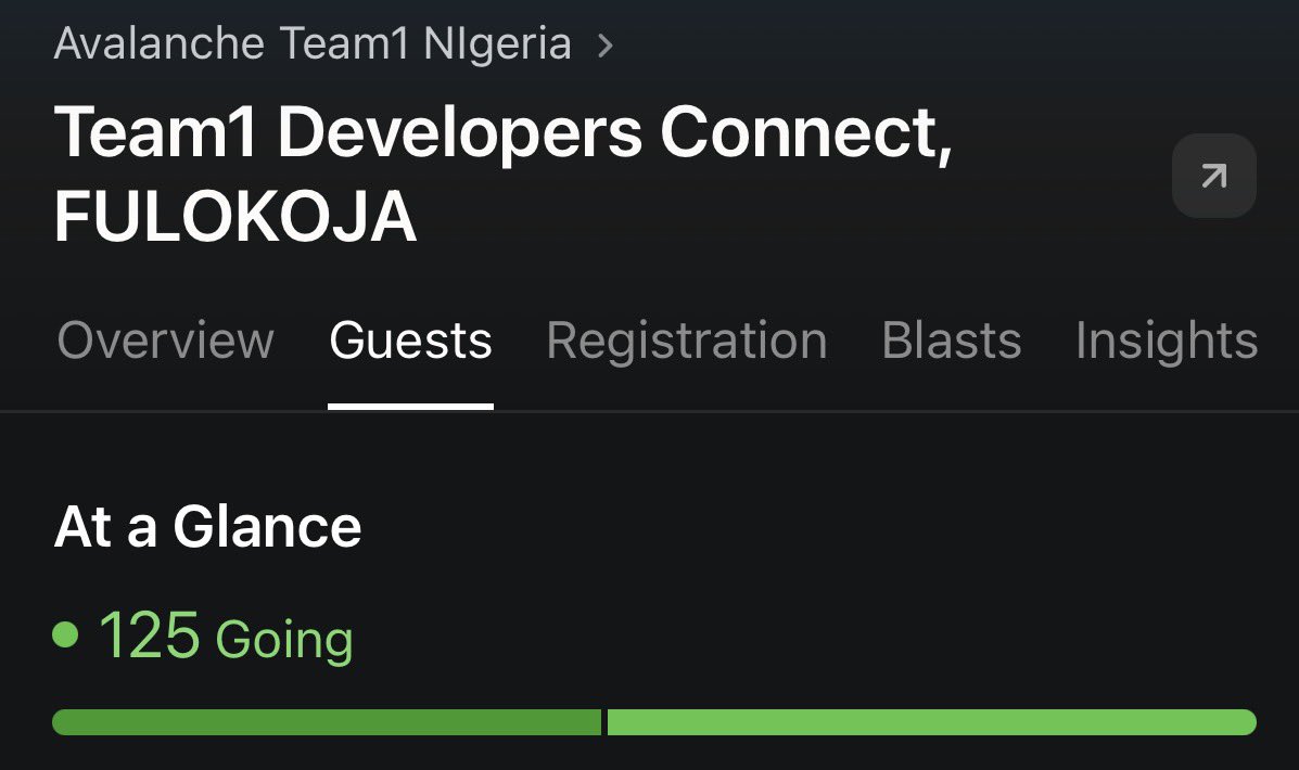 Team1NG's tweet photo. The @AvaxTeam1 Developer Connect in FULOKOJA is live! 🔥🔥

We’ll be onboarding more developers into the Avalanche ecosystem and having a session to getting these developers applying for Build Games. 

Don’t miss this one 🫵🏾 https://t.co/x3kwPO5yx0