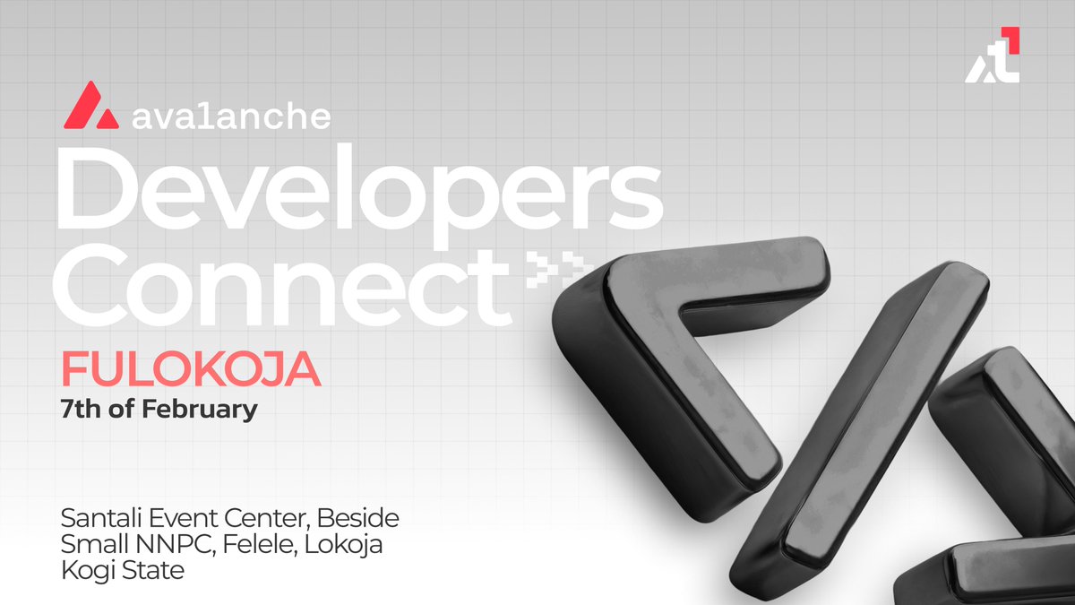 Team1NG's tweet photo. The @AvaxTeam1 Developer Connect in FULOKOJA is live! 🔥🔥

We’ll be onboarding more developers into the Avalanche ecosystem and having a session to getting these developers applying for Build Games. 

Don’t miss this one 🫵🏾 https://t.co/x3kwPO5yx0